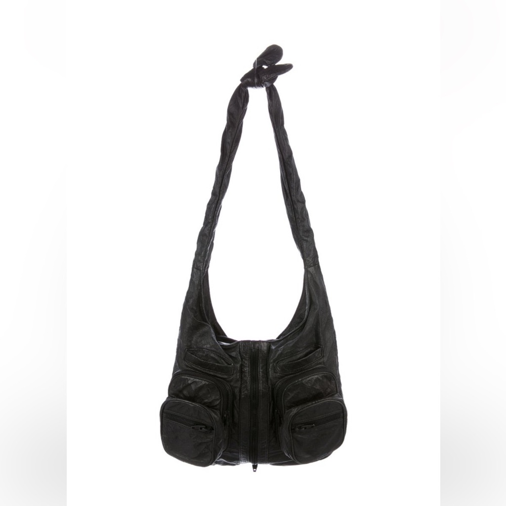 Alexander Wang Donna Black Hobo Shoulder Bag